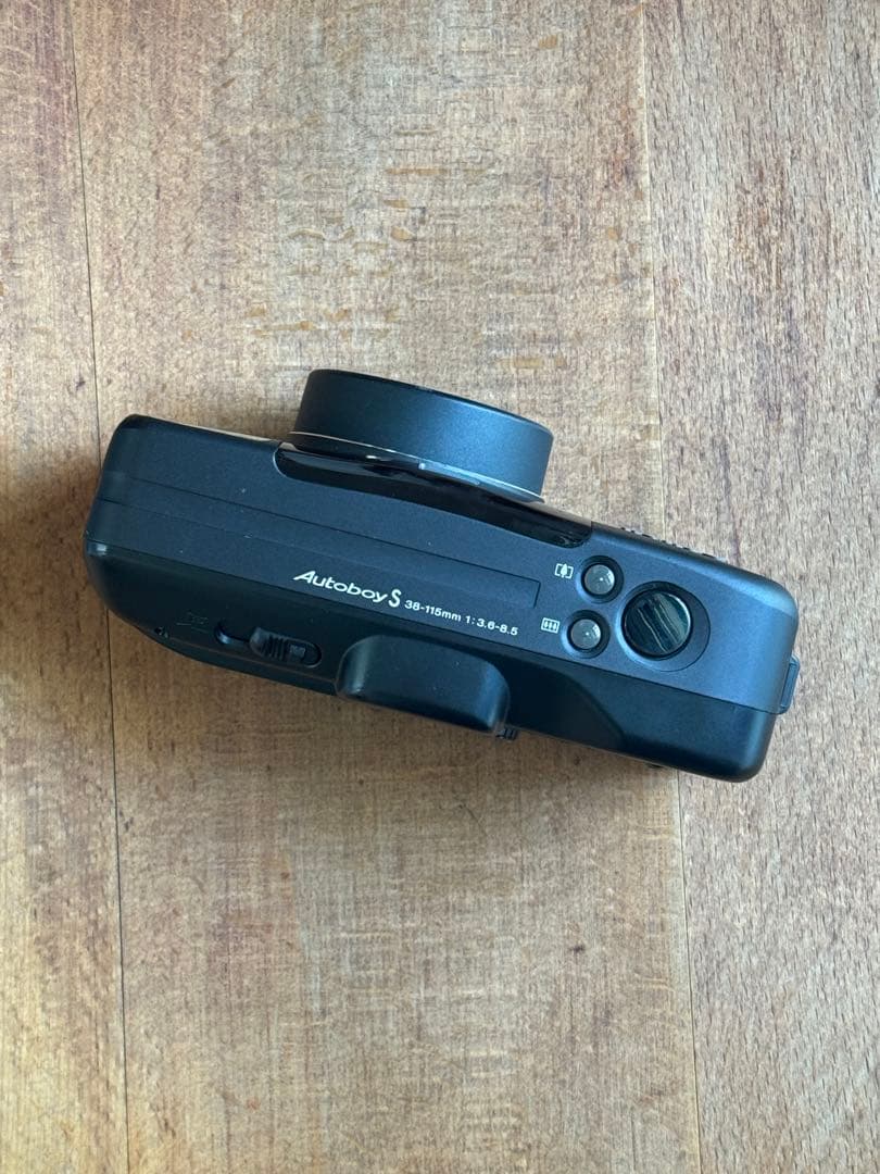 【完動品】Canon AutoboyS Black キヤノンオートボーイS 黒