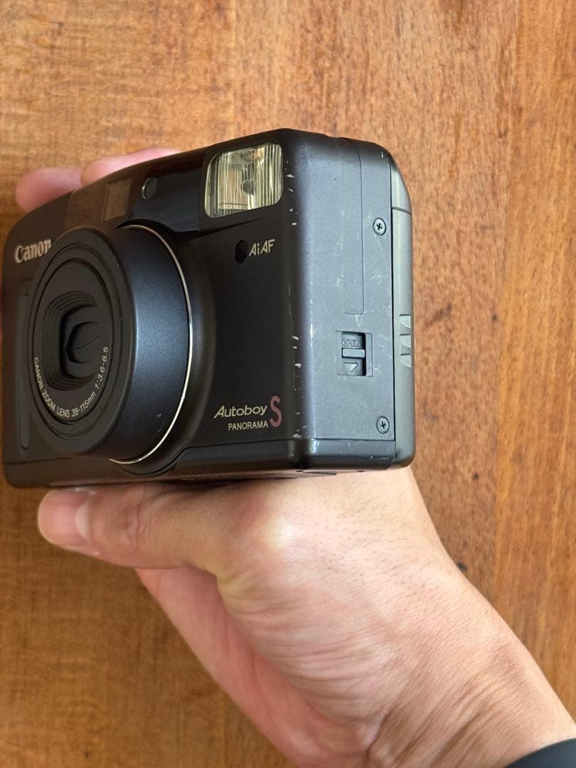 【完動品】Canon AutoboyS Black キヤノンオートボーイS 黒