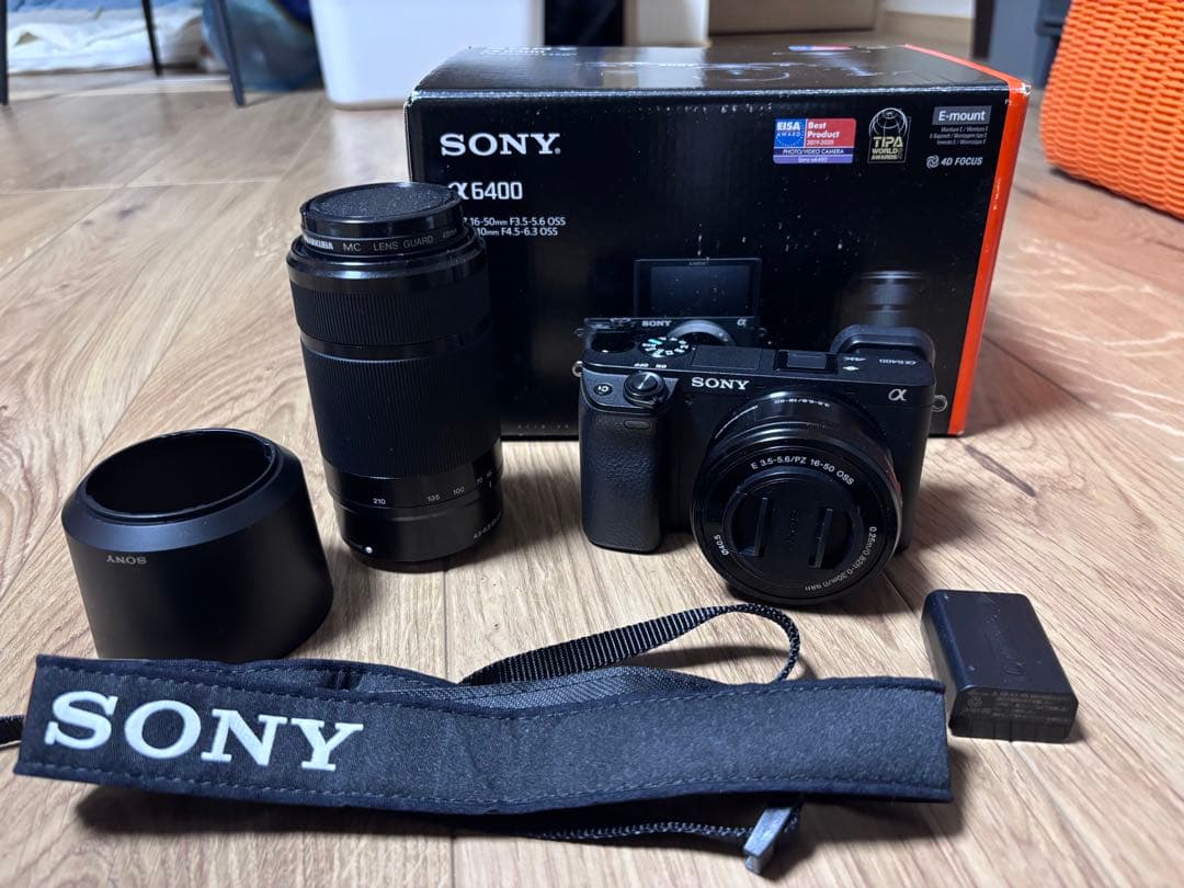 SONY α6400 ダブルレンズキット ミラーレスカメラ