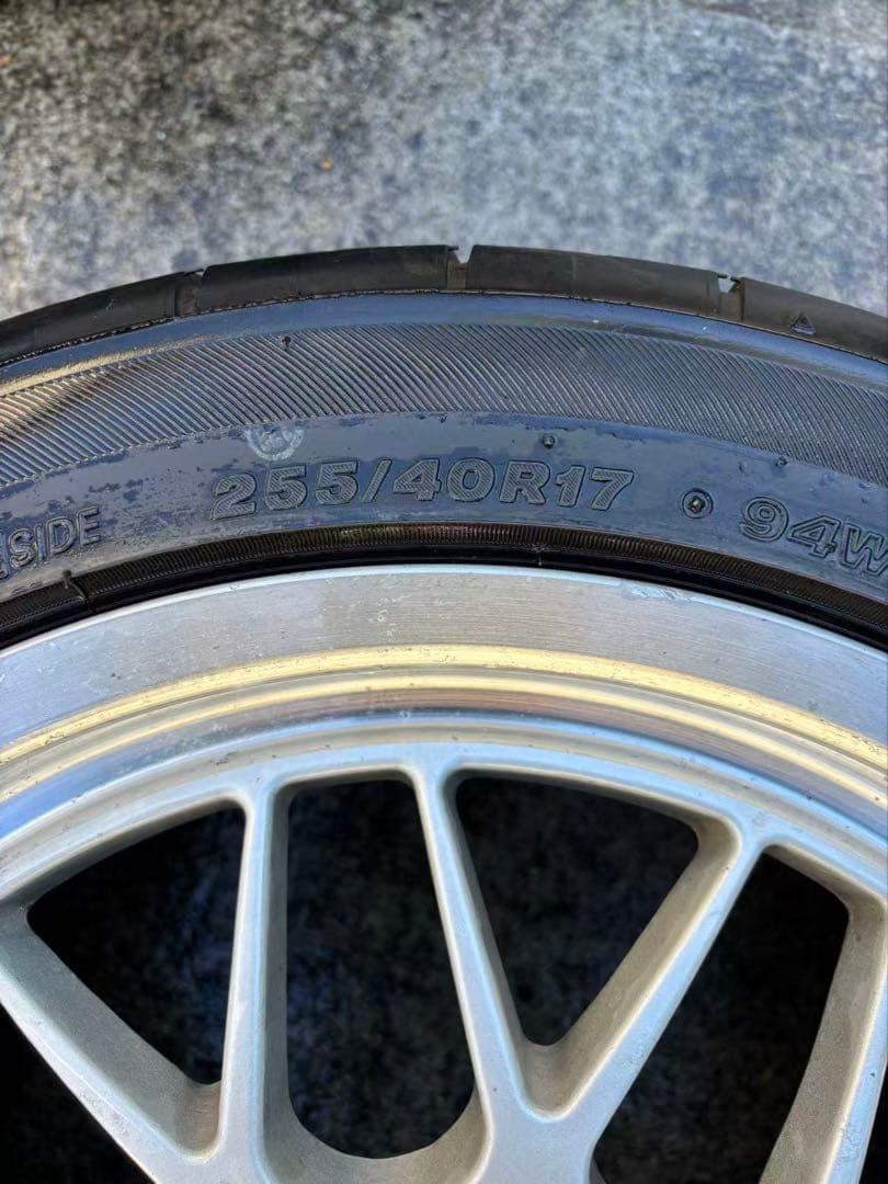 255/40R17 ２本、　225/45R17 2本