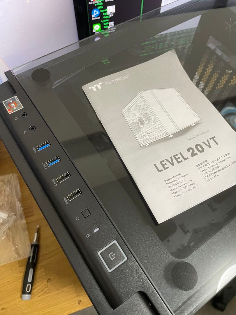 PCケース(自作PC用) Thermaltake level20vt