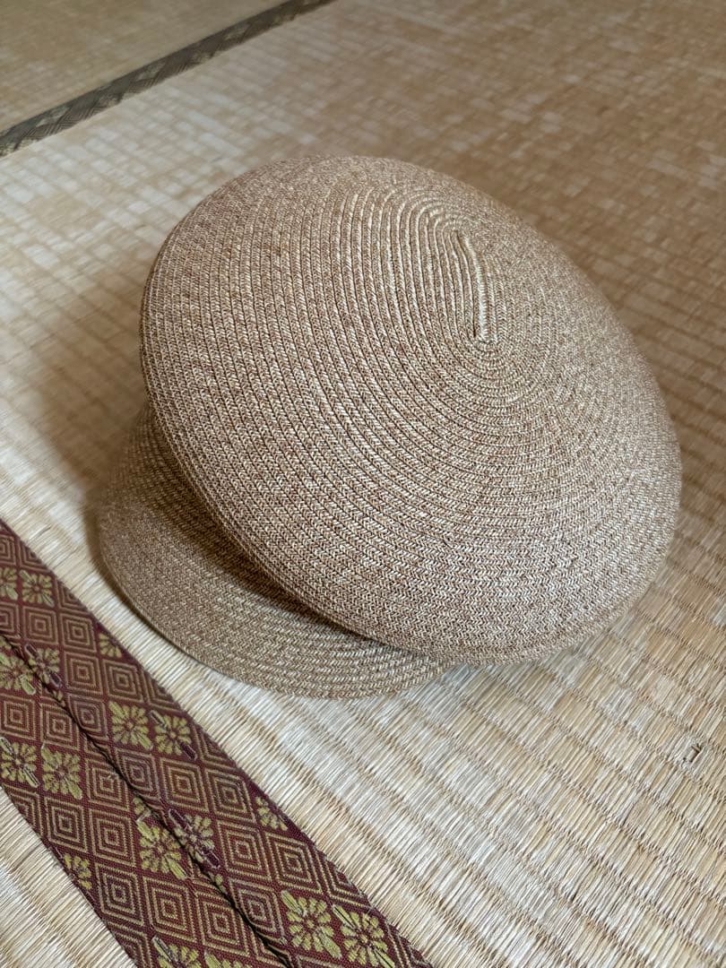 CA4LA カシラ　キャスケット　麦わら　MAY PB2