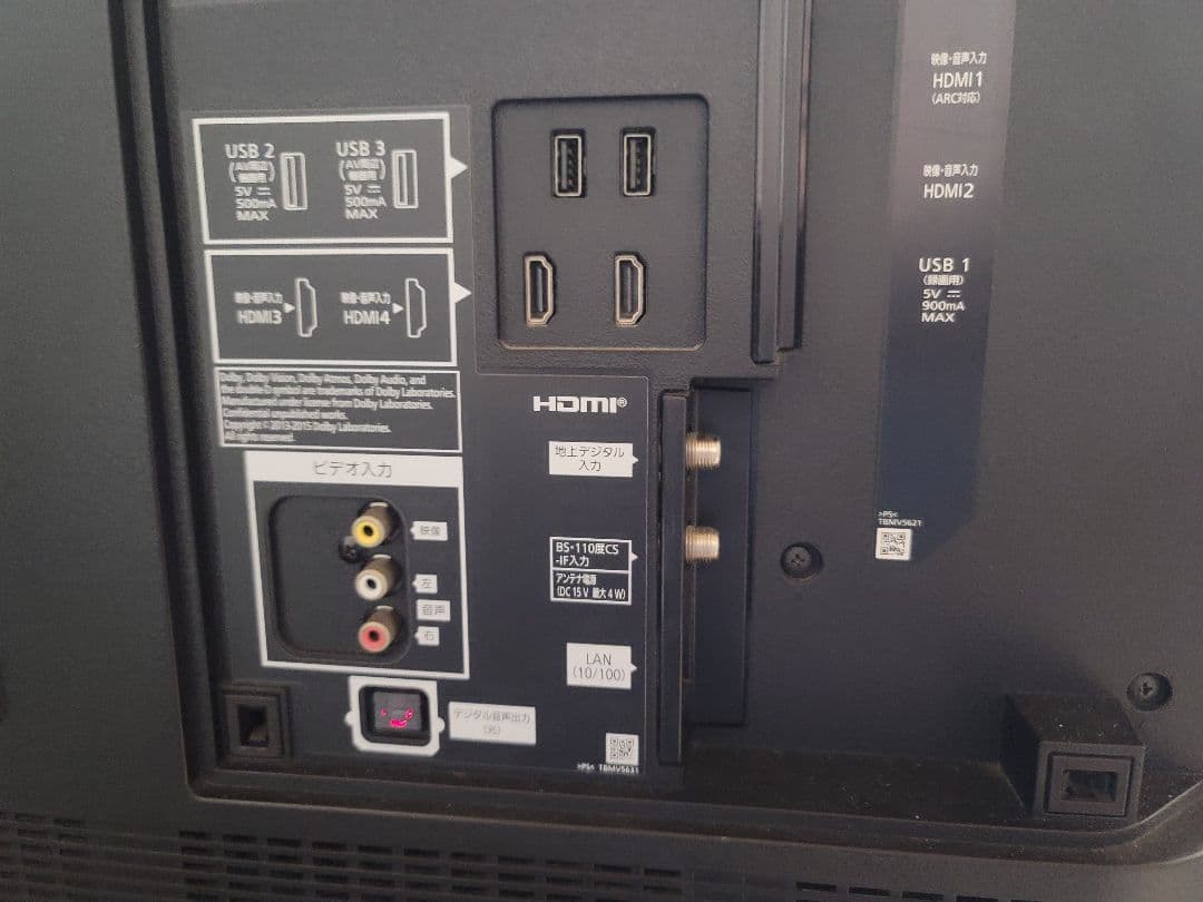 DEN DEN VIERA 有機EL TH-55GZ2000 訳あり品