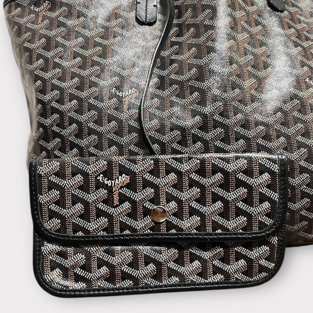 ミッシャン様【美品】GOYARD Saint-Louis PM ポーチ付き