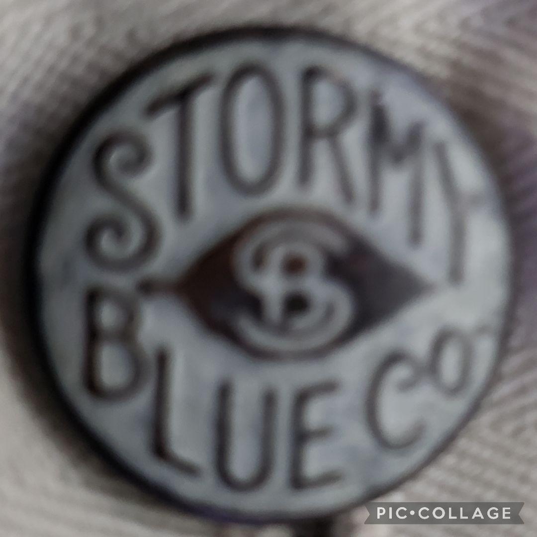 Pherrow's STORMY BLUE　短丈　40　ワッペン　ヘリンボーン