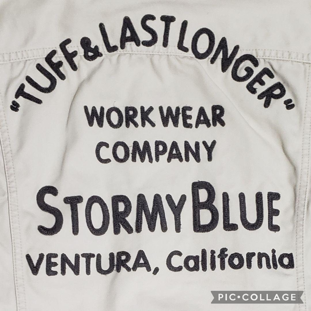 Pherrow's STORMY BLUE　短丈　40　ワッペン　ヘリンボーン