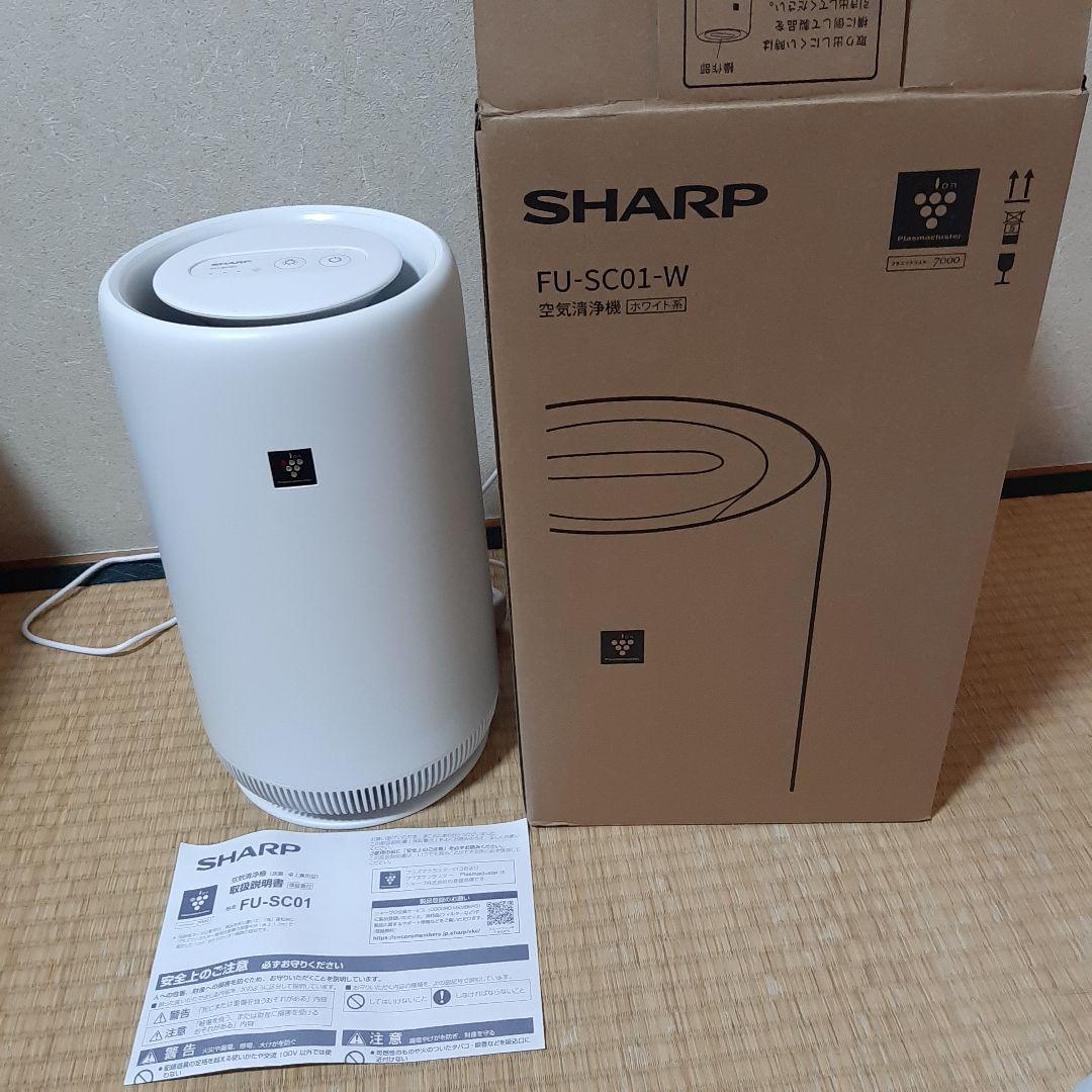 シャープ 空気清浄機 FU-SC01-W