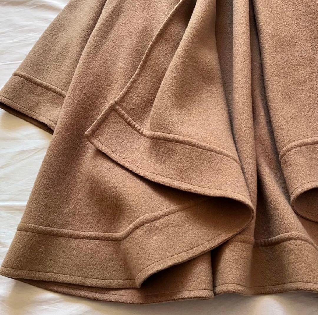 ひさこカシミヤ　ショールカラーコート