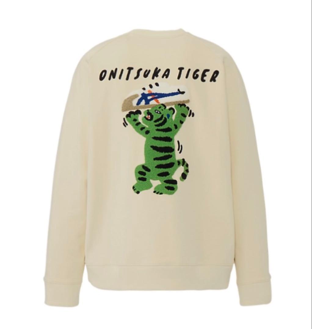 【新品未使用】⭐︎オニツカタイガー⭐︎トラ刺繍スウェット⭐︎