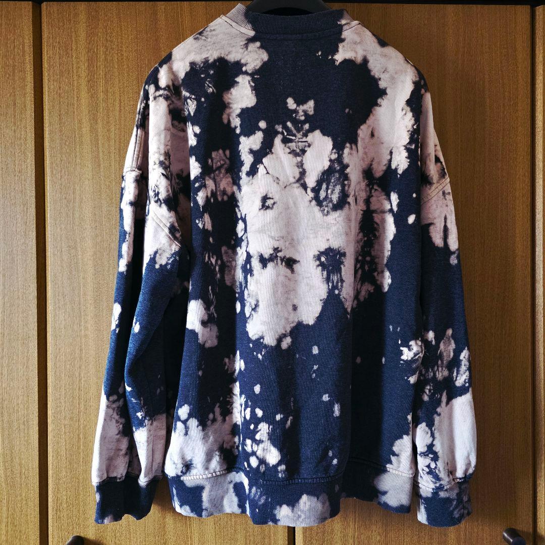ヨッシー　NIRVANA タイダイプリント スウェット　トレーナー　裏起毛