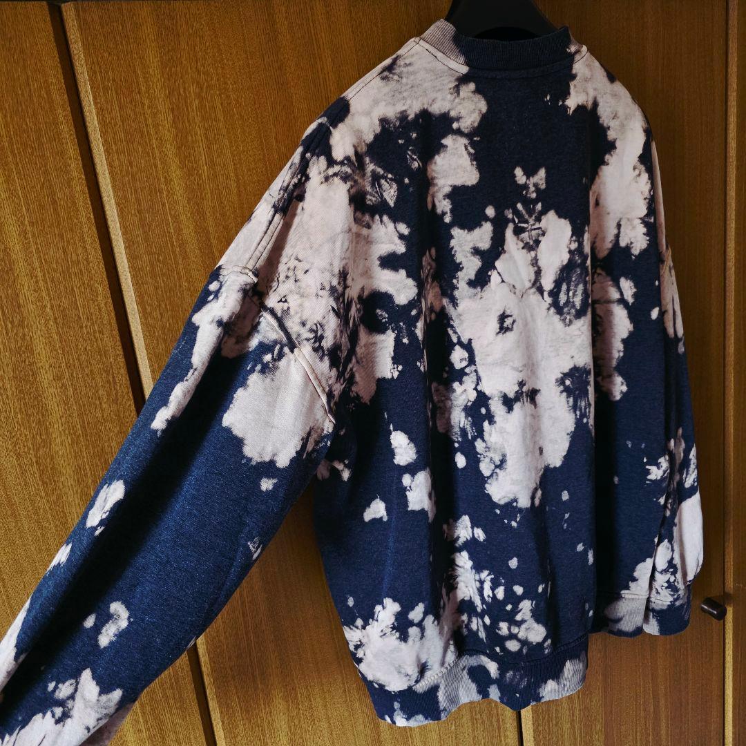 ヨッシー　NIRVANA タイダイプリント スウェット　トレーナー　裏起毛