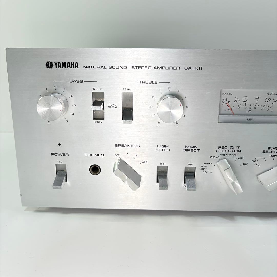 【動作品】 YAMAHA ヤマハ プリメインアンプ CA-X11(2074)