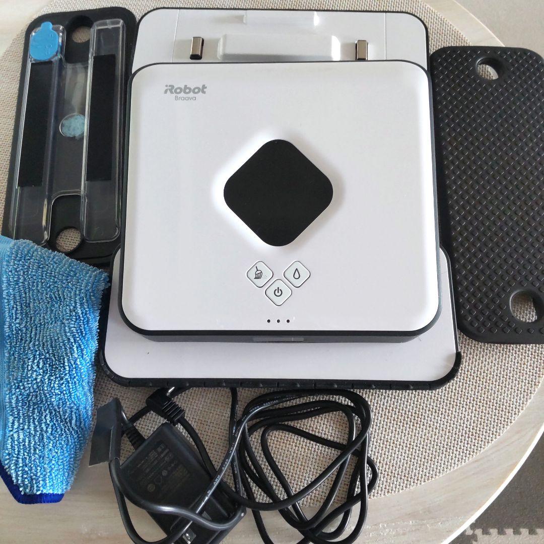 【新品同様】iRobot Braava ロボット 床拭き 本体 セット ナビ付