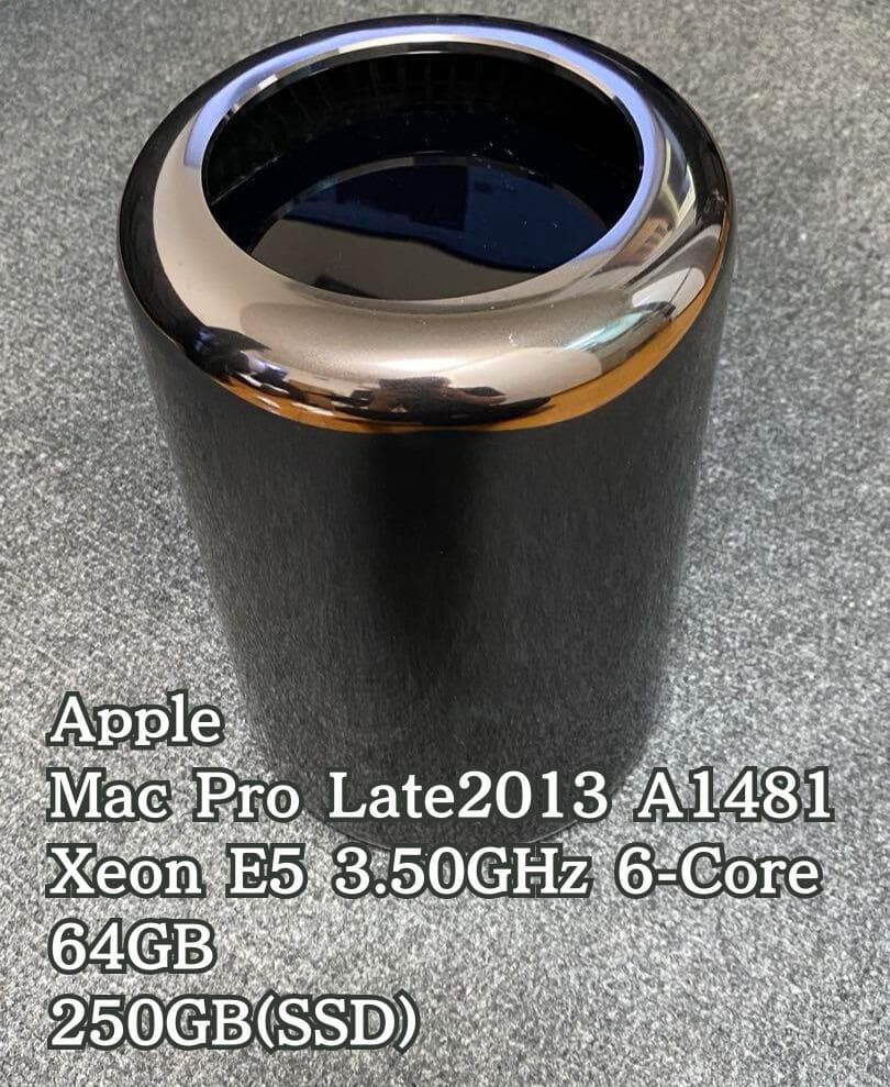 あ*ら様 Mac Pro(Late2013) 6-Core Xeon/64GB/