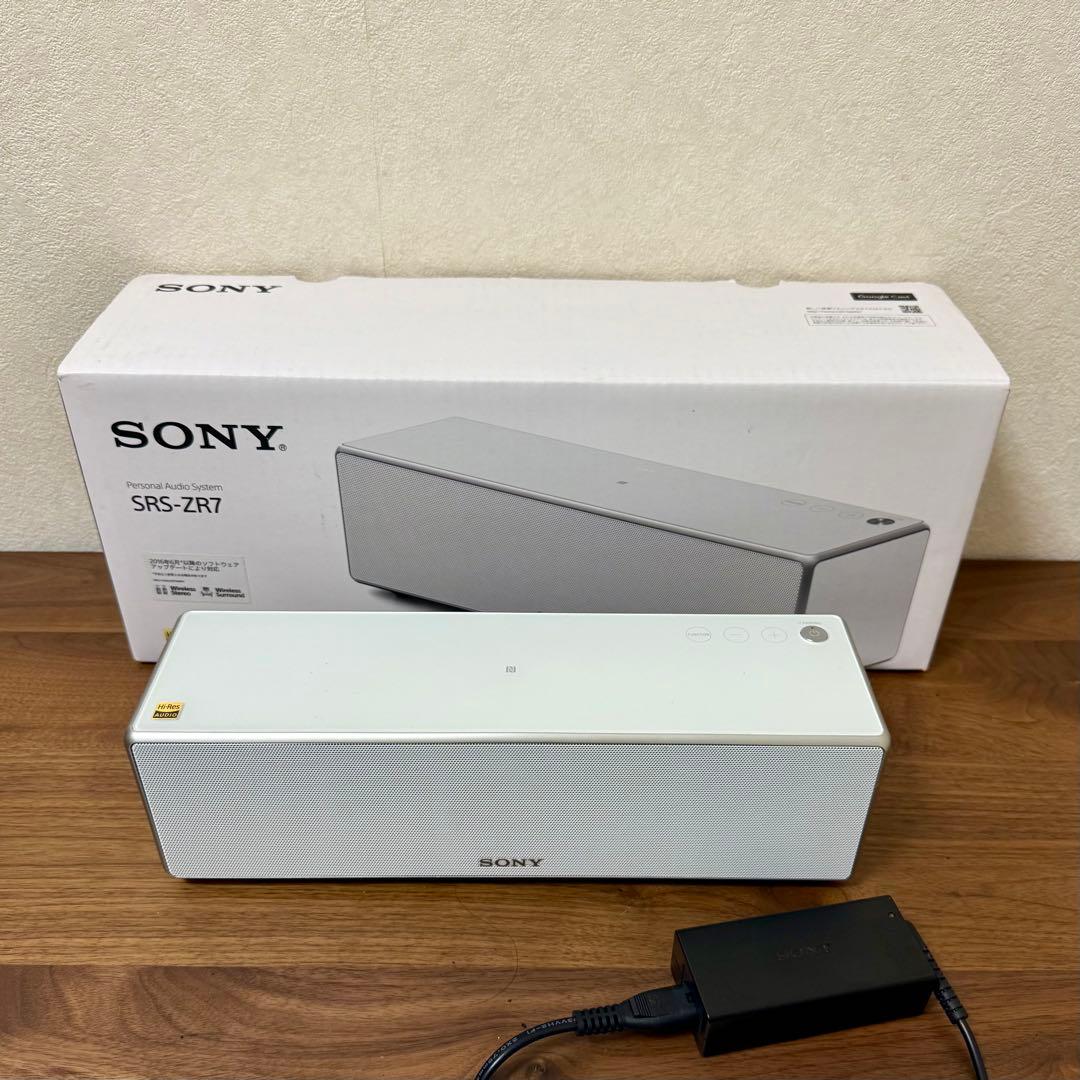 美品 SONY SRS-ZR7 Bluetooth スピーカー LDAC対応