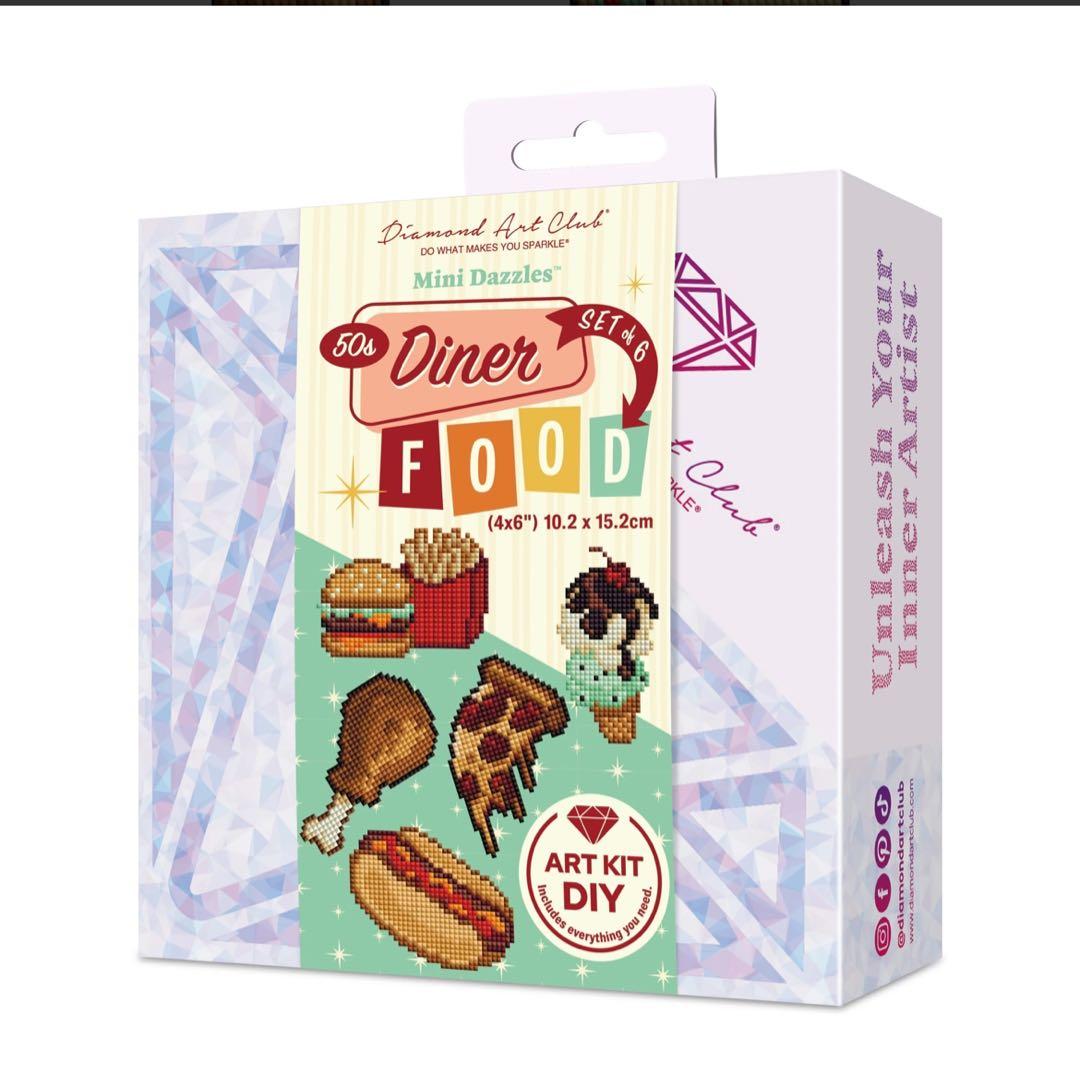 優笑様　ダイヤモンドアートクラブミニダズルズ6点