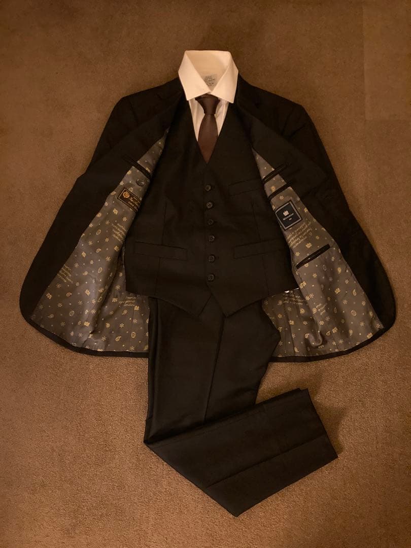 【3Pスーツ】Mitsumine・ミツミネ×Loro piana・ロロピアーナ