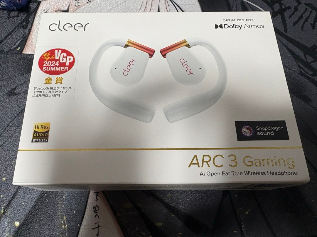 clear ARC 3 Gaming オープンイヤーワイヤレスゲーミングイヤホン