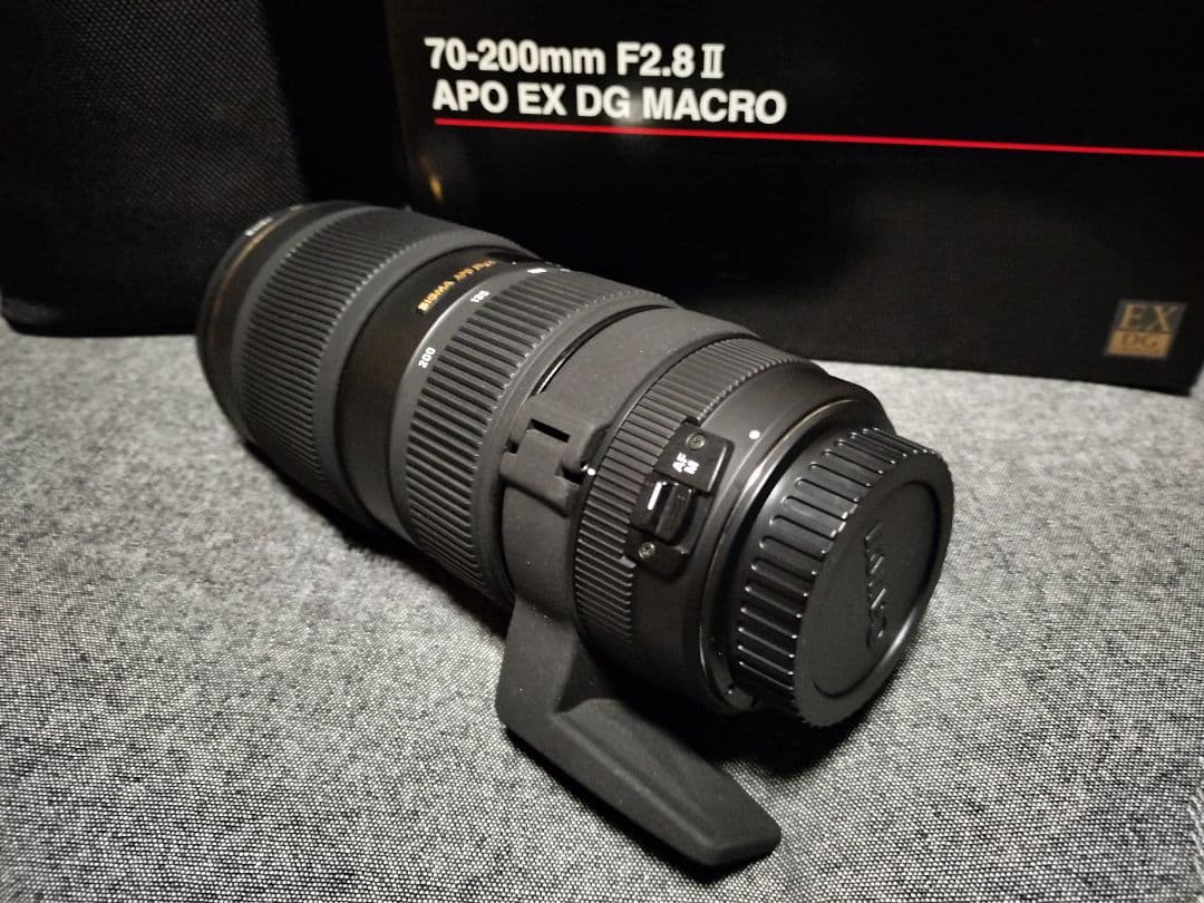 シグマ 70-200mm F2.8Ⅱ APO EX DG MACRO キャノン用