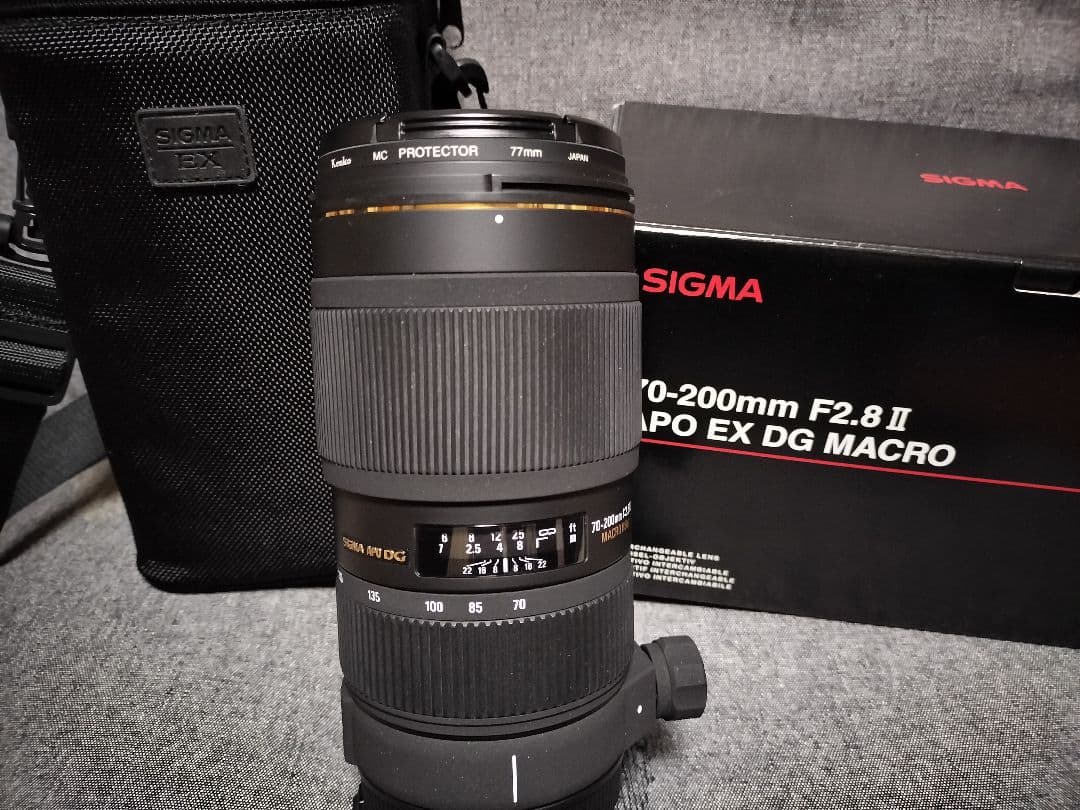 シグマ 70-200mm F2.8Ⅱ APO EX DG MACRO キャノン用
