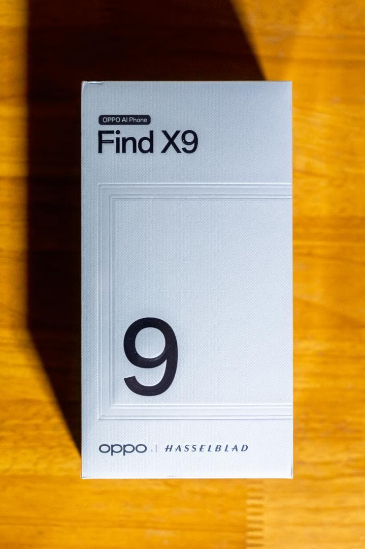 OPPO Find X9 スペースブラック（国内版）本体＋限定ボックス