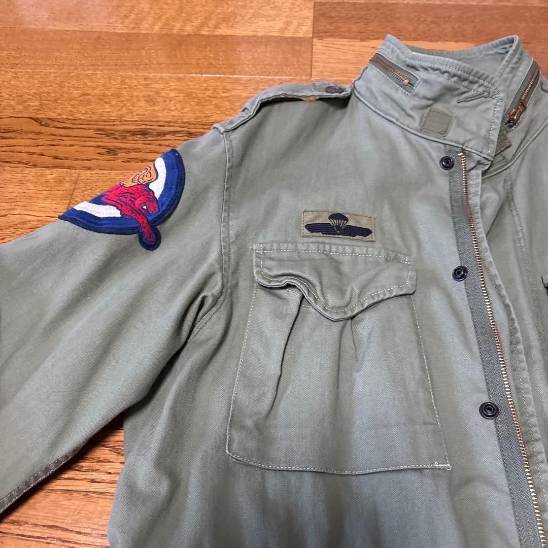 ポロラルフローレン US.ARMY M65 ミリタリー フィールドジャケットL￼