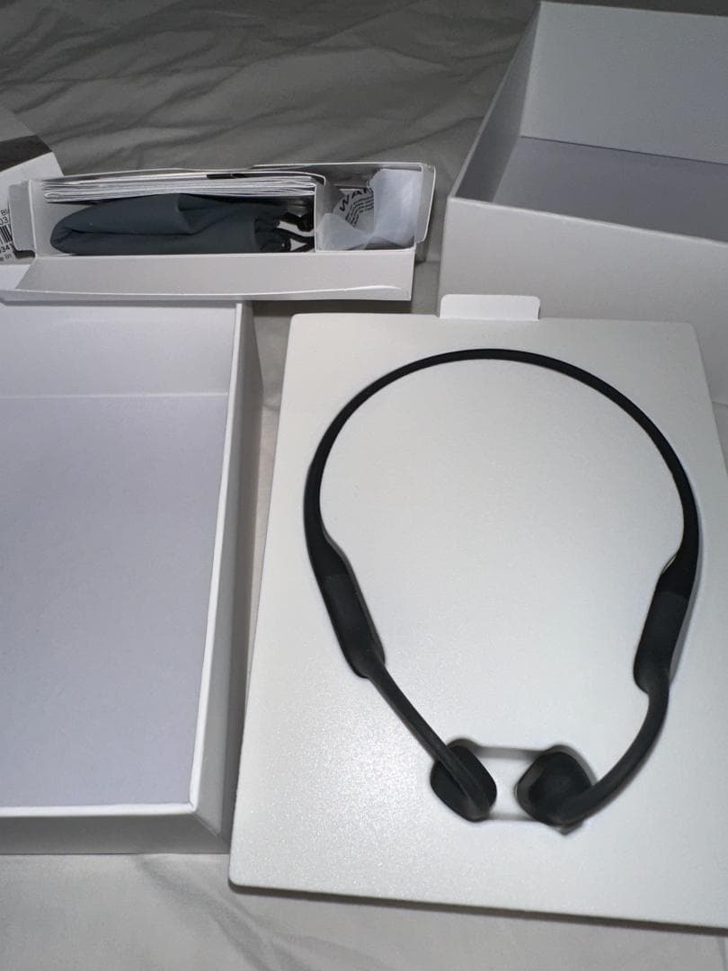 に*す様 SHOKZ OpenRun 骨伝導イヤフォン S803 Black