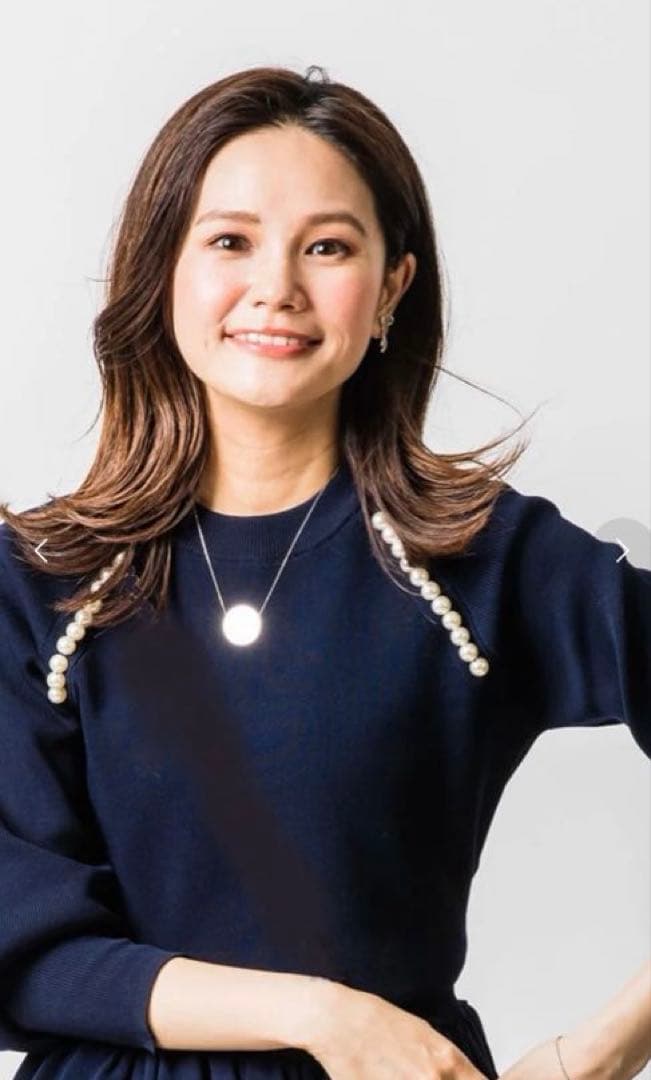 sachikoヴィリーナ ローラパールロングスリーブニット パンツセット