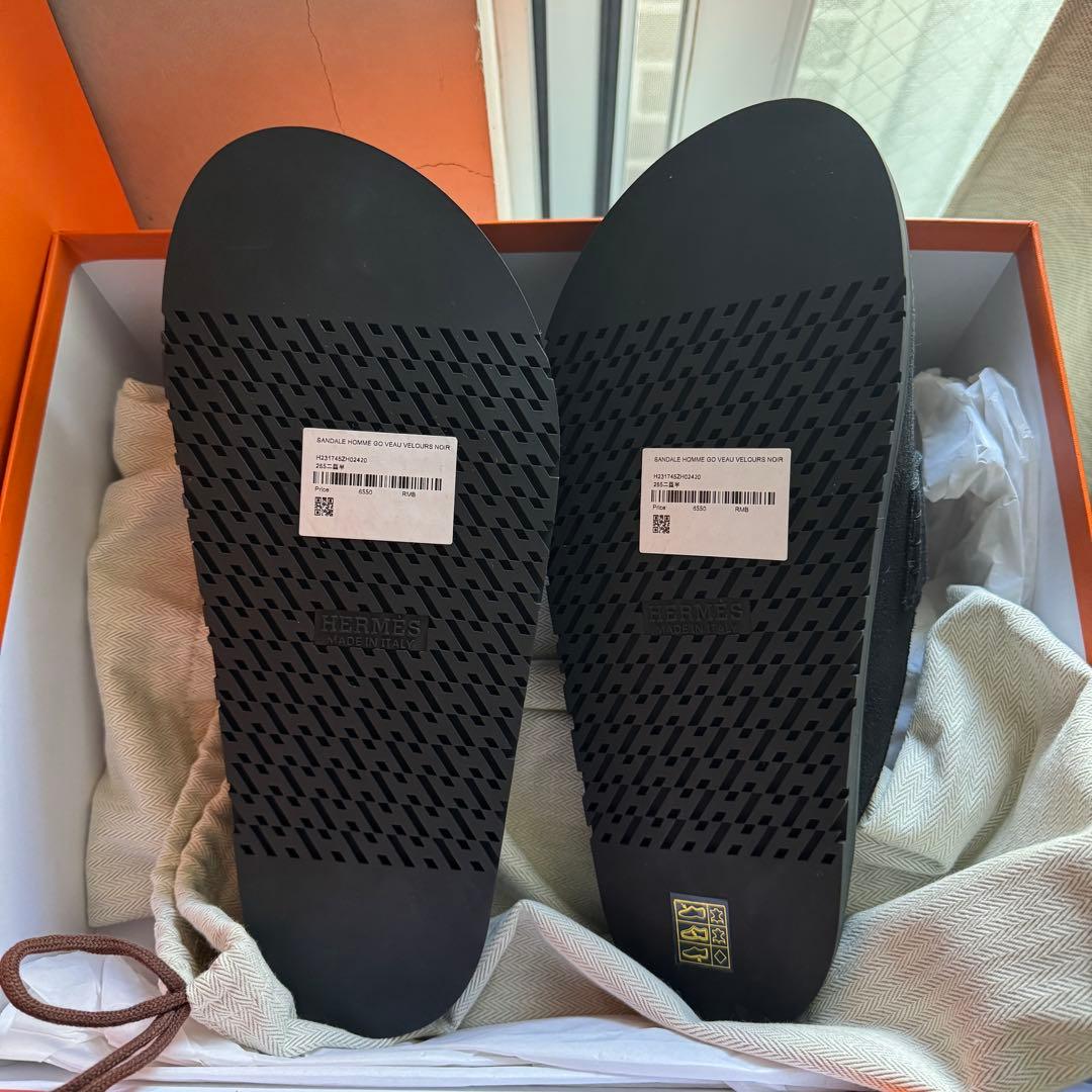 hermes エルメス　ミュール　ゴー　ヴェール・ドー 42