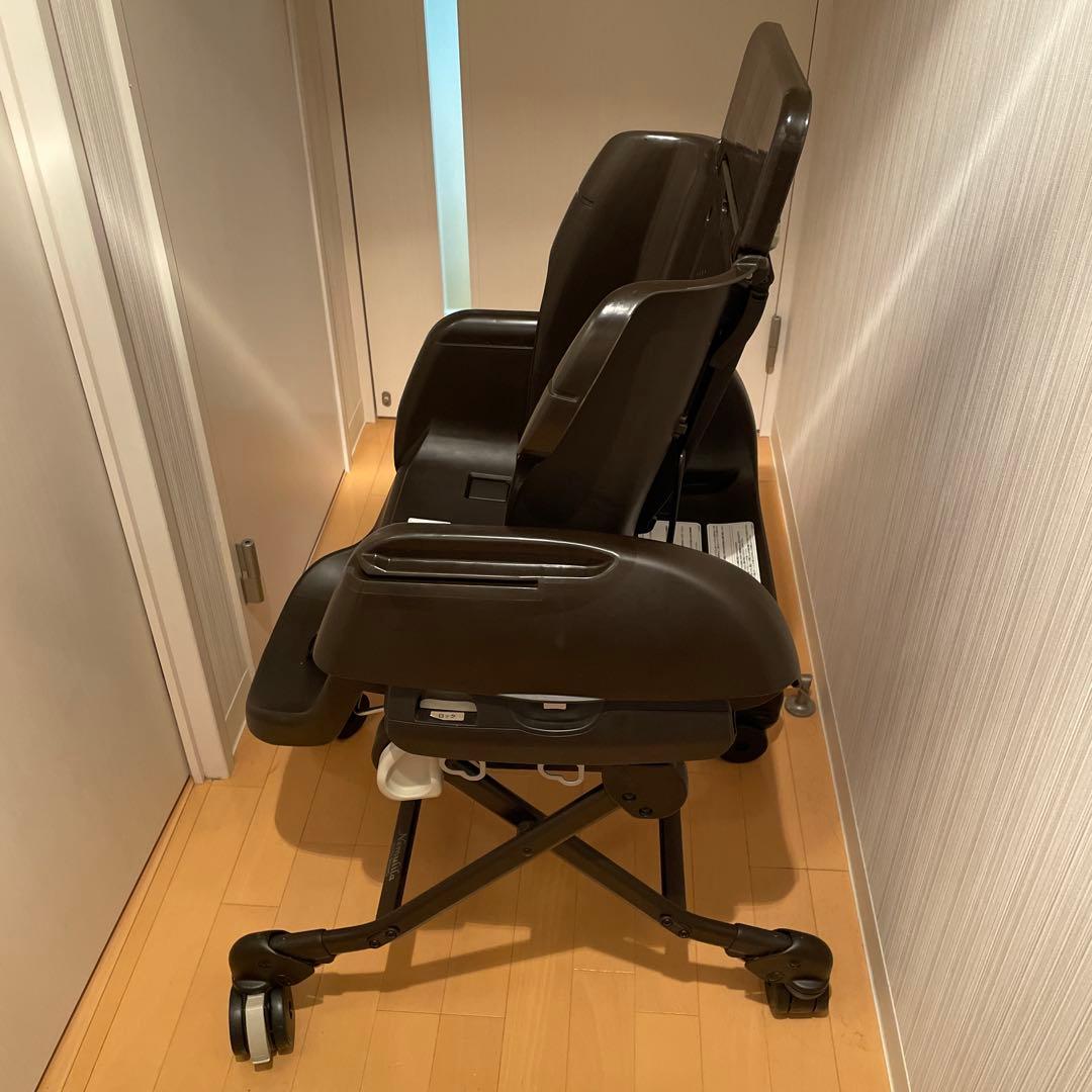 Combi コンビ ネムリラ オートスウィング ハイローチェア（ブラウン）