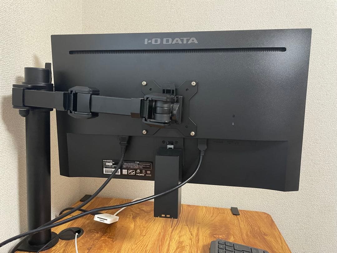 【さばっこ様】I-O DATA 23.8型液晶ディスプレイ モニターアーム付き