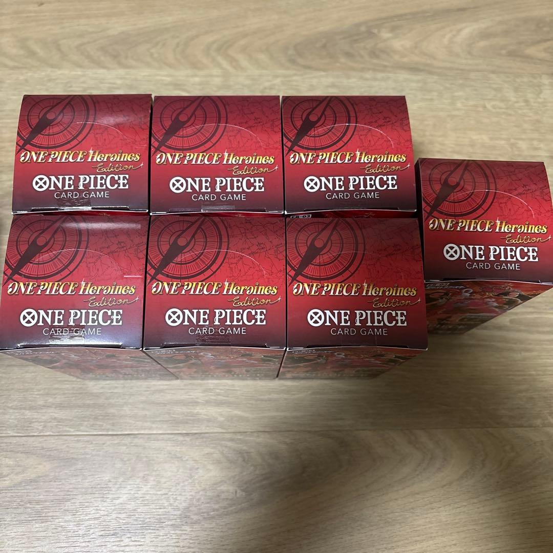ワンピースカード ヒロインズエディション　7BOX テープ付き 新品未開封