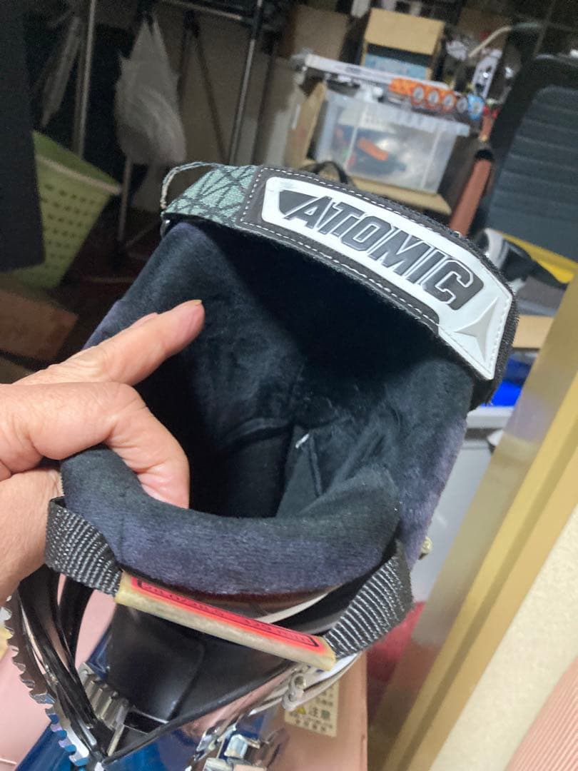 スキー靴.ショートスキーセット 、ゴーグルとハードケース