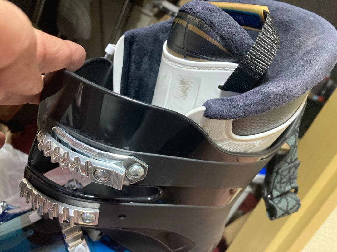 スキー靴.ショートスキーセット 、ゴーグルとハードケース