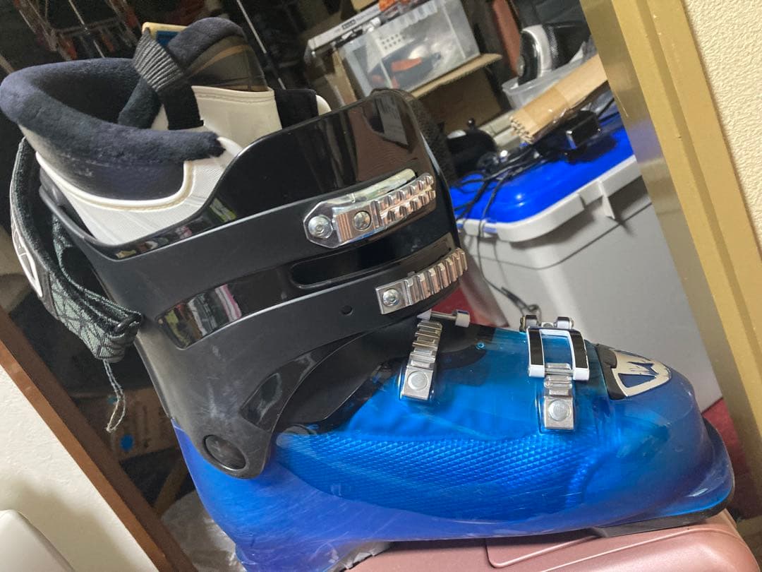 スキー靴.ショートスキーセット 、ゴーグルとハードケース