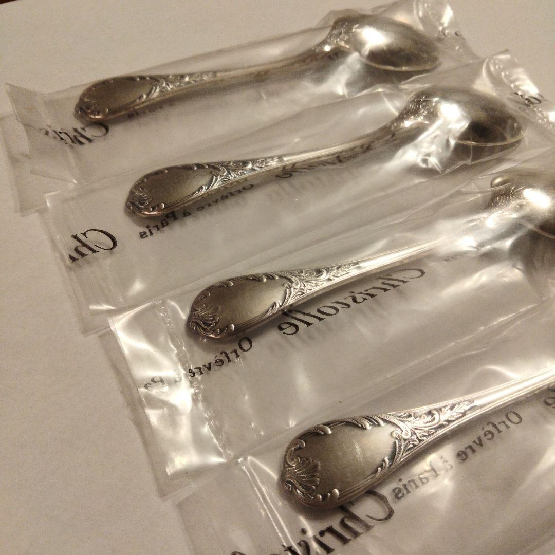 クリストフル マルリー デミタススプーン4本セット　@2750円相当