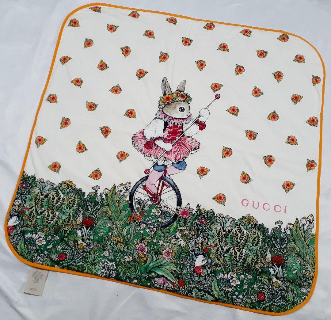 GUCCI グッチ ヒグチユウコ コラボ ブランケット ひざ掛け おくるみ