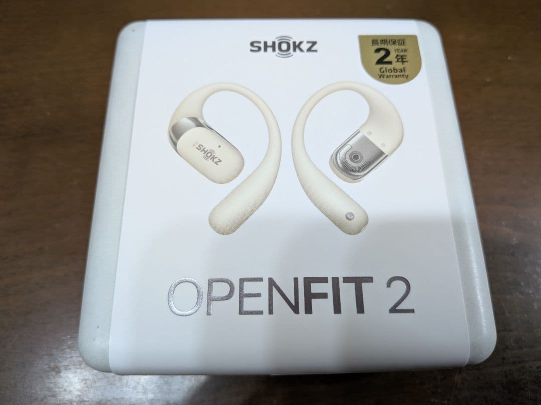 【新品未開封】SHOKZ OPENFIT2 ワイヤレスイヤホン