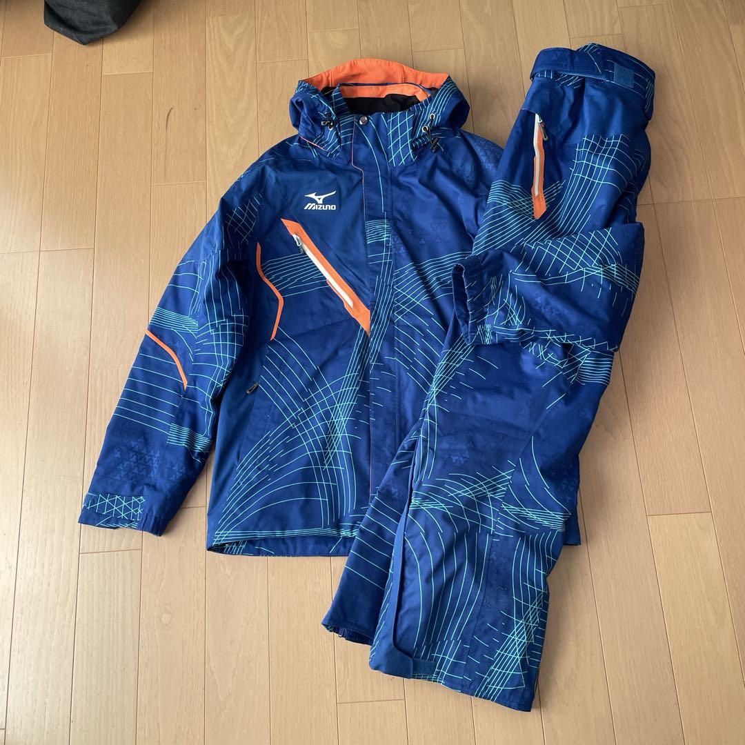 ミズノ MIZUNO スキーウェア 上下セット デモモデル 中古　サイズXL