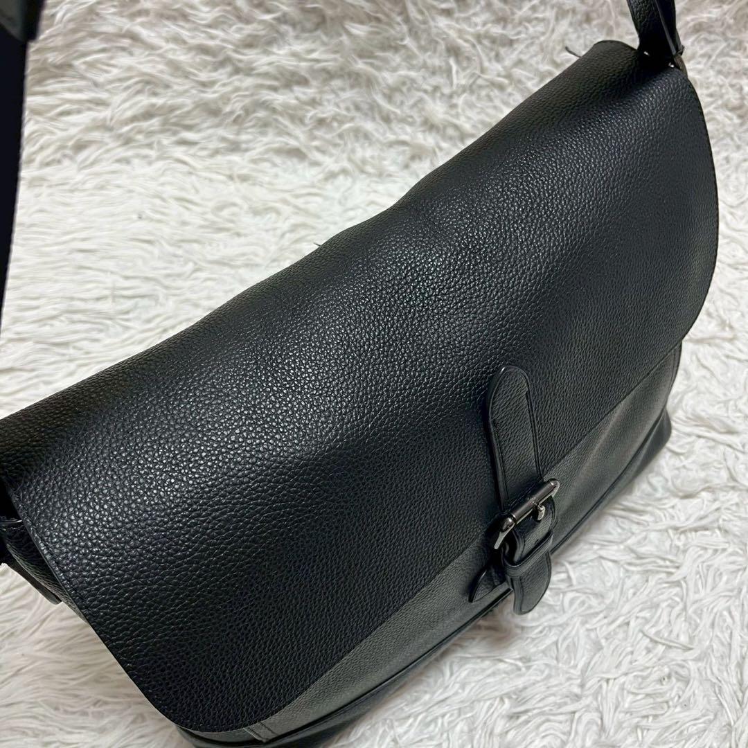 未使用✨COACH コーチ メッセンジャーバッグ ブラック A4収納 88892