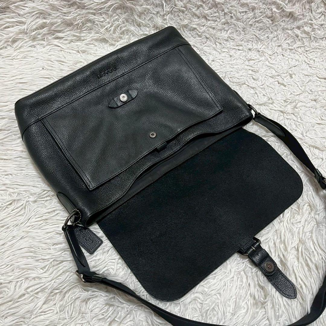 未使用✨COACH コーチ メッセンジャーバッグ ブラック A4収納 88892