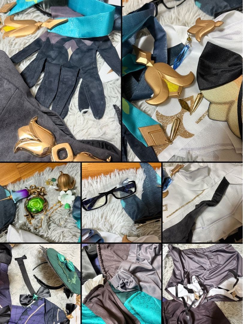 原神エミリエコスプレM 〜L衣装＋セット済ウィッグ