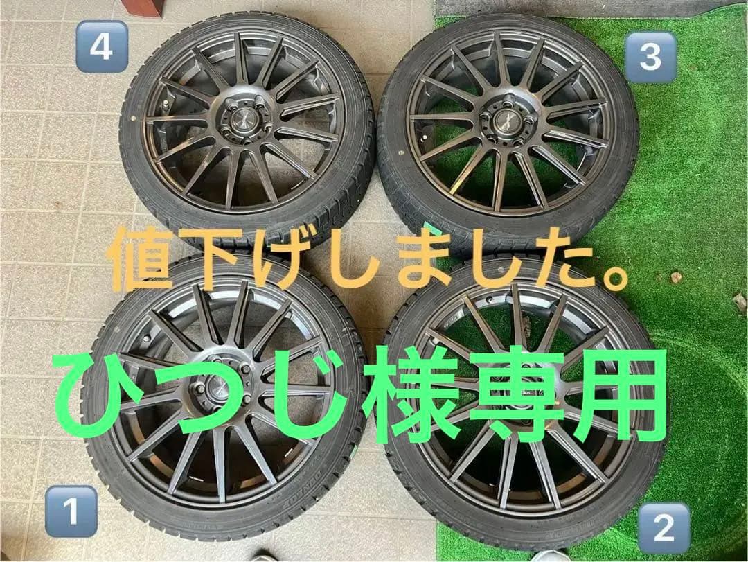 18インチVELVA BLACK DUNLOP WINTER MAX WM02