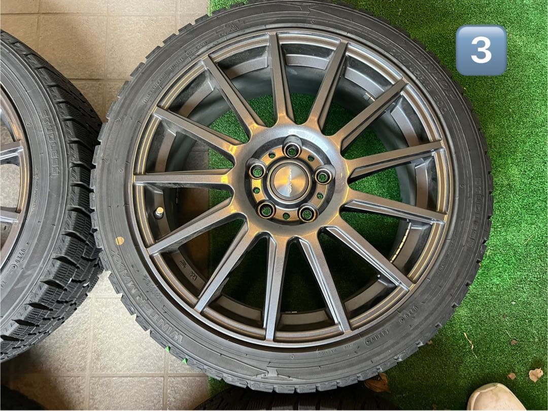 18インチVELVA BLACK DUNLOP WINTER MAX WM02