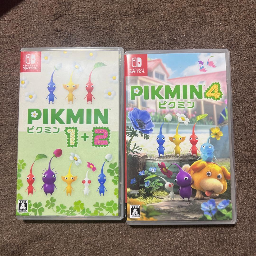 任天堂Switchピクミン1+2&4セット