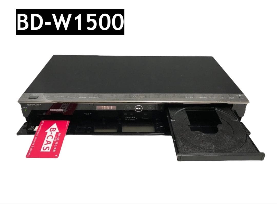 SHARP BD-W1500 1TB ブルーレイレコーダー