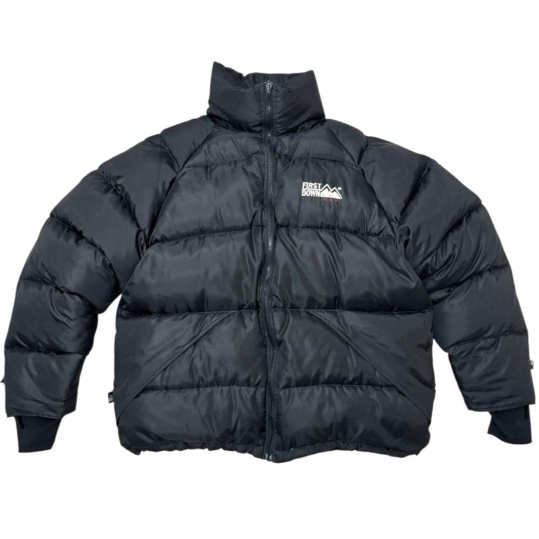 希少 ファーストダウン FIRSTDOWN ダウンジャケット ヌプシ 肉厚 90