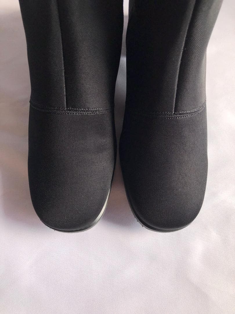 【試着のみ美品】銀座かねまつ ゴアテックスブーツ 23.5cm 黒