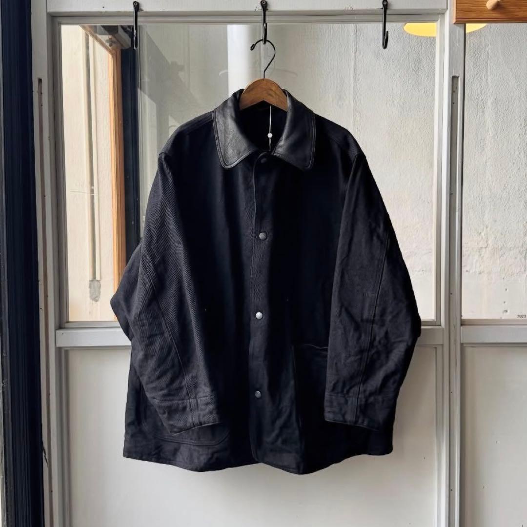 COMOLI デニムレザーワークジャケット 25AW 1