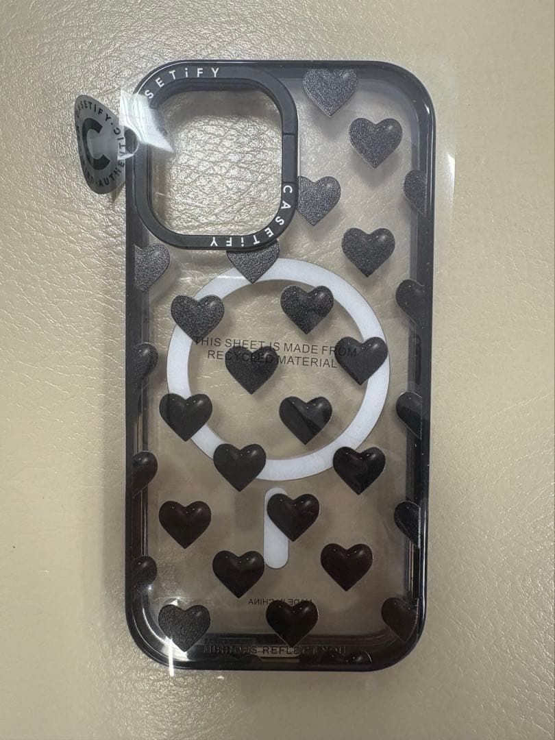 iPhone 16 Impact Ring Stand Case ブラック